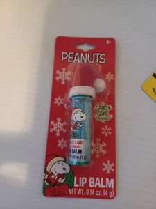 Peanuts Snoopy Candy Cane Holiday Lip Balm - Picture 1 of 2