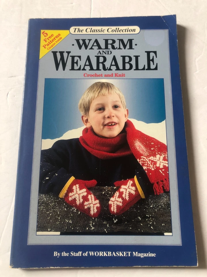 Warm and Wearable Crochet and Knit The Classic Collection by Workbasket Magazine - Image 1 of 2