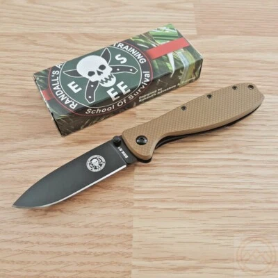 BRK Designed by ESEE Zancudo Folding Knife 3" D2 Tool Steel Blade GRN/Stainless - Image 1 of 4