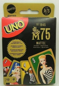 Mattel M75 UNO Card Game BRAND NEW Mattel Games 2-10 Players Full Deck - Picture 1 of 3