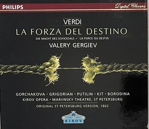 La Forza Del Destino by Giuseppe Verdi/Valery Gergiev (3CD W/Booklet)-7010 - Bild 1 von 4