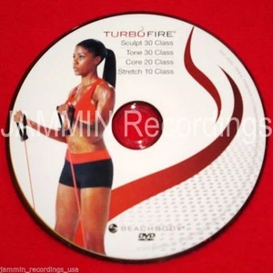 TURBO FIRE - SCULPT 30 + TONE 30 + CORE 20 + STRETCH 10 - (1 DVD) AS PICTURED - Picture 1 of 1