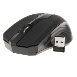 Mobile Bluetooth Wireless Mouse Optical ergonomic mice with USB receiver. - Picture 1 of 17