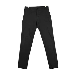 Lululemon Pants Mens 30 Black Commission Chino Classic Fit ABC Stretch 32x31 - Picture 1 of 12