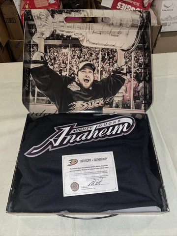 Teemu Selanne Tribute Night ducks Jersey authentic ccm auto #8/25 1/11/2015 sz56 Cover