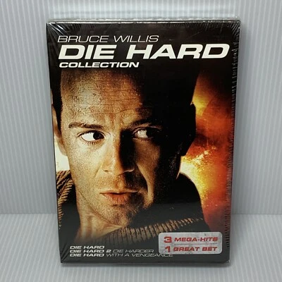 The Die Hard Collection (DVD, 3 Disc Box Set) 1-3, Bruce Willis ~ New Sealed - Image 1 of 4