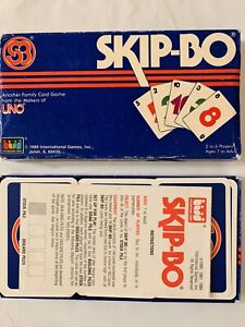 Mattel Skip-Bo Card Game Vintage 1992 Used Classic
