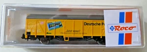 Roco 15425 N Covered Freight Car "German Post" of the DB New in OVP - Picture 1 of 2