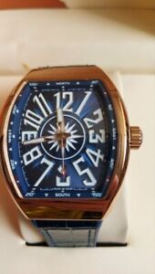 Franck Muller Vanguard Blue Men's Watch - V45SCDT