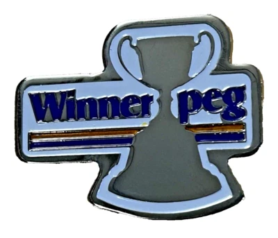 Winnipeg Blue Bombers 1984 Winnerpeg Grey Cup Champs CFL Lapel Pin Hatpin - Image 1 of 2