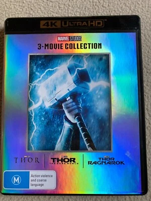 THOR 3 Movie Collection 4K Ultra HD Region B as new - Image 1 of 2