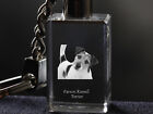 Parson Russell terrier, porte-clés, en cristal, qualité, Crystal Animals FR