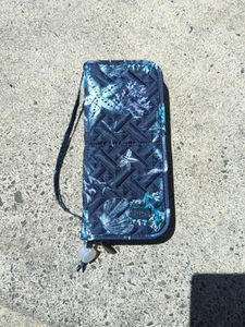 Lug Sleeper Cosmetic Case Pouch Zip Around Case Quilted Seashell Travel Bag M35 - Picture 1 of 6