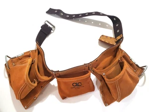 CLC Heavy Duty Custom Leathercraft NO. 527X Leather/Suede Apron Brown Toolbelt - Picture 1 of 5