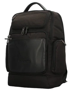 Piquadro Backpack Outca5317s115 Handbag Black Man - Picture 1 of 5