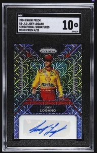 Mojo Panini Prizm Sensational Signatures 2024/25 Joey Logano SGC 10 - Imagen 1 de 2