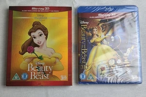 Beauty and the Beast (1991) 3D + 2D Blu-Ray BRAND NEW - Picture 1 of 2