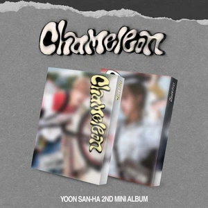YOON SAN-HA 2nd Mini Album CHAMELEON 2Ver SET CD+25p Post+P.Card+Poster+etc+Gift - Imagen 1 de 8