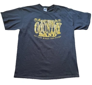 Camiseta De Colección Pure Country Band L Negra Años 50 60 Música Country Real Gráfica S/S Camiseta - Imagen 1 de 6