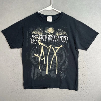 Vintage Avenged Sevenfold Band Tour T Shirt Adult Medium Black Mens - Image 1 of 4