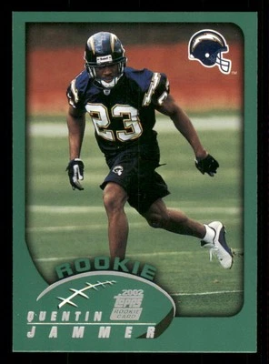 2002 Topps #312 Quentin Jammer RC - Image 1 of 2