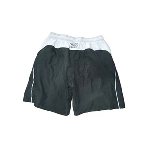 De Colección Nike Bañador Board Shorts Negro Gris Para Hombre Talla Cordón Swoosh Grande - Imagen 1 de 5