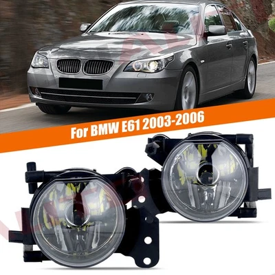Faros antiniebla LED bombillas para BMW Serie 5 6 E60 E61 E63 E64 2004 2005 2006 2007 Foto 1 de 4
