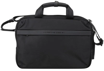 Porsche Design Men's Briefcase Messenger Bag Laptop Shoulder Bag Black - Image 1 of 4