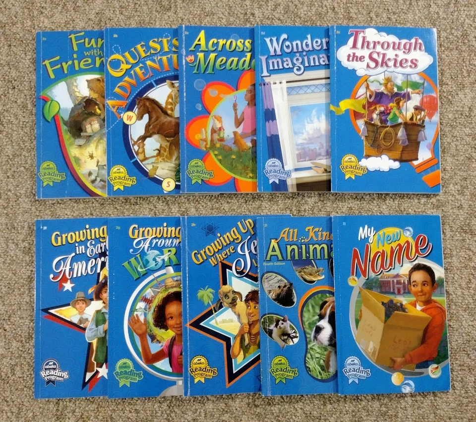 Abeka Grade 2 Readers (Clean) - Image 1 of 1