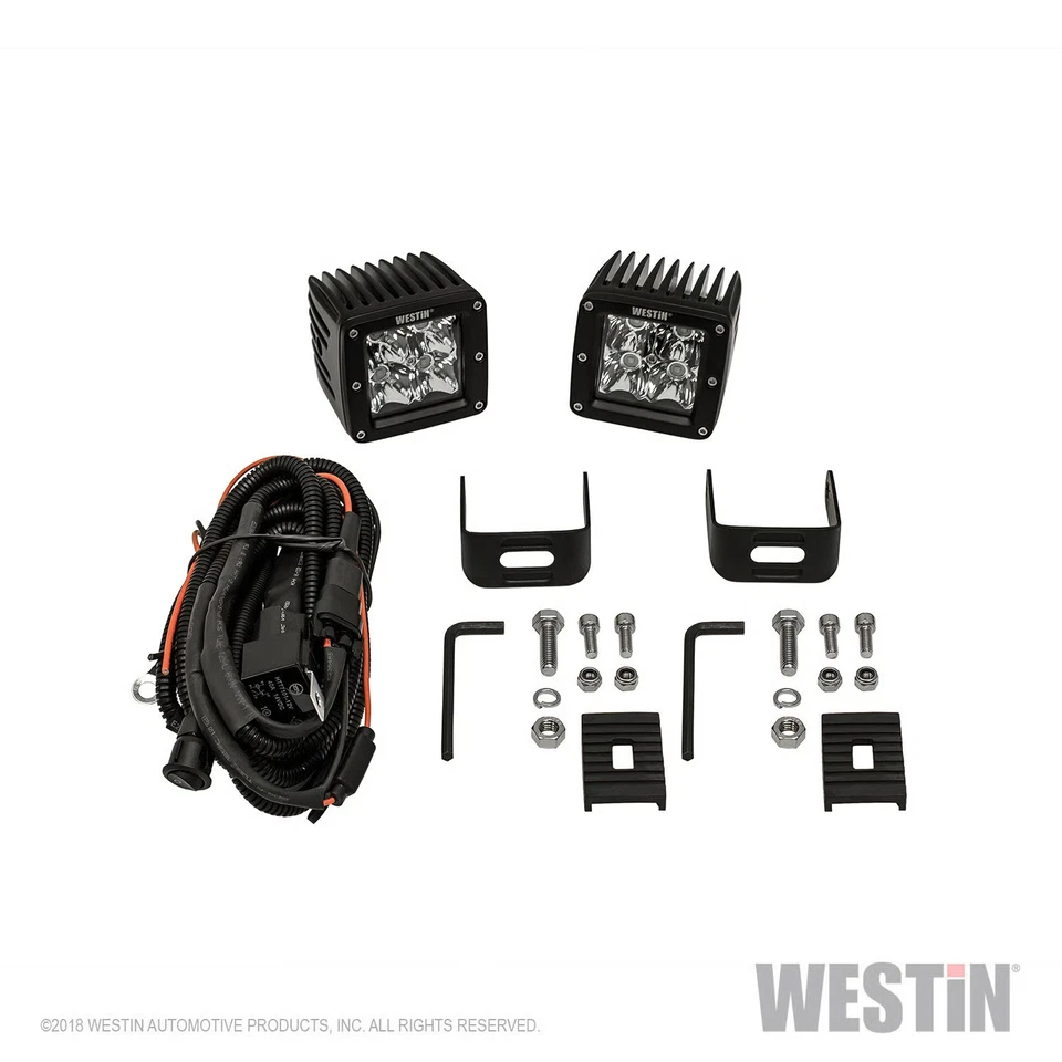 Westin 09-12200B-PR HyperQ LED Auxiliary Light - Image 1 of 4