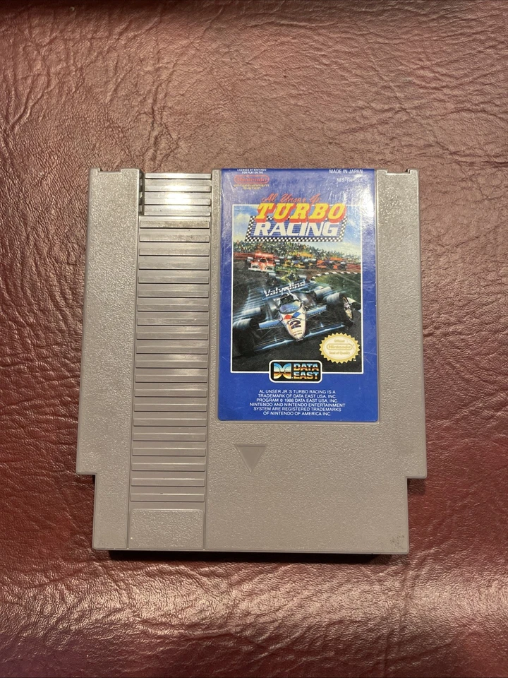 Al Unser Jr.'s Turbo Racing (Nintendo Entertainment System, 1990) Tested. - Image 1 of 3
