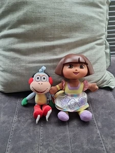 Fisher-Price Dora the Explorer Doll Firm Head And Boots Plush Soft Stuffed - Picture 1 of 7