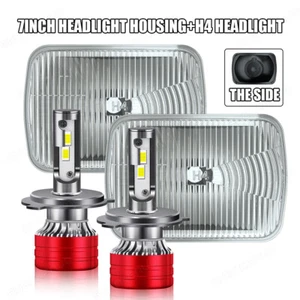 For Chevrolet K1500 K2500 K3500 1988-99 Pickup 5x7" 7x6" Led Headlight HI/Lo DRL - Bild 1 von 21