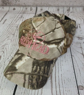 Gorra de béisbol Red Head para mujer camuflaje rosa ajustable espalda polar material cálido Foto 1 de 4