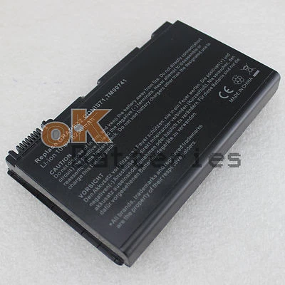 5200MAH 6Zellen Akku für ACER Extensa 5230 5430 7420 5630EZ GRAPE34 TM00751 - Bild 1 von 4