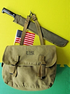 U.S. Army Knapsack Backpack and Machete ! - Picture 1 of 10