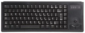 G84-4400 PS2 TRACKBALL KEYBOARD BLACK, COMPUTER CONNECTOR PS/2, CONNE FOR CHERRY - Picture 1 of 1