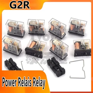 G2R PCB Power Relais Relay G2R-1 G2R-2 12VDC 24VDC 5A 10A 16A 5Pin 6Pin 8Pin - Bild 1 von 11
