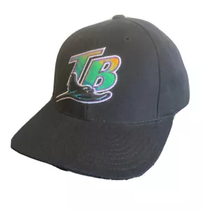 Gorra de béisbol ajustable negra Tampa Bay Rays - Imagen 1 de 3