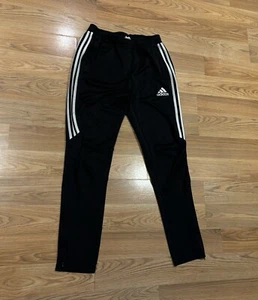 Adidas Tiro 17 Track Pants Black White Tapered Athletic Soccer BS3690 Youth Sz L - Picture 1 of 11