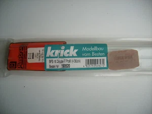 Krick 190520 (€ 5,99 je m) BFS-16 Doppel-T-Profil 12,7 x 6,4 x 375 mm (4 Stück) - Picture 1 of 1