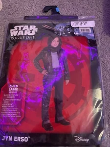 *Disney Star Wars Rogue One Jyn Erso 3 Piece Set Costume Child Large NEW - Picture 1 of 1
