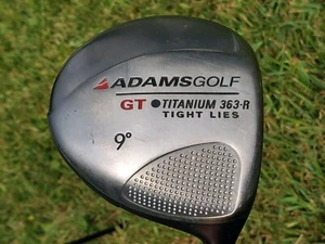 Adams Tight Lies GT 363-R Titanium Driver 9* Grafalloy UltraLite Super Shaft RH - Picture 1 of 9