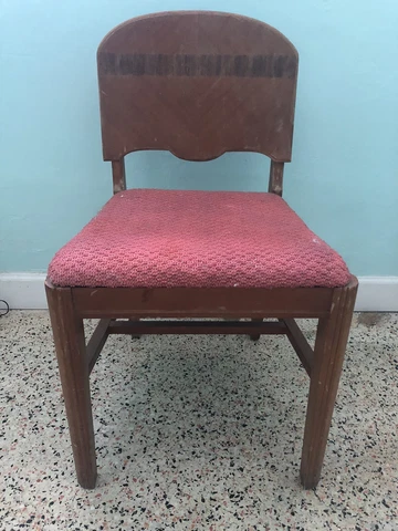 Art Deco Vanity Chair Cover