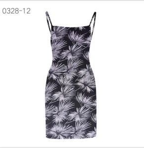 Women Bodycon Floral Spagetti Sundress Mini Dress Holiday Beach On Sale Size S 8 - Picture 1 of 2