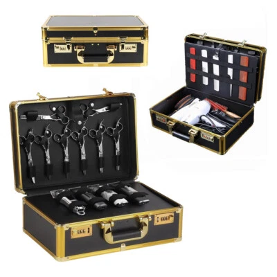 LIFELOOK Barber Suitcase Carrying Case Salon Stylist Clipper HairTrimmer Tool Storage Box