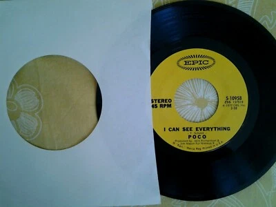 POCO     7" 45  I can see everything / go and say goodbye - Photo 1/2