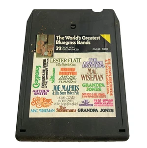 World's Greatest Bluegrass Bands Vol.2 8-Track Tape CM8-59002 CMH 1977 Untested - Picture 1 of 5