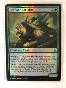 Hexbane Tortoise Foil Dominaria United DMU MTG Magic The Gathering Pack Fresh - Picture 1 of 1