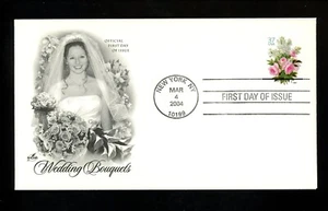 US FDC #3836 Artcraft 2004 New York NY Wedding Bouquets flowers - Picture 1 of 2